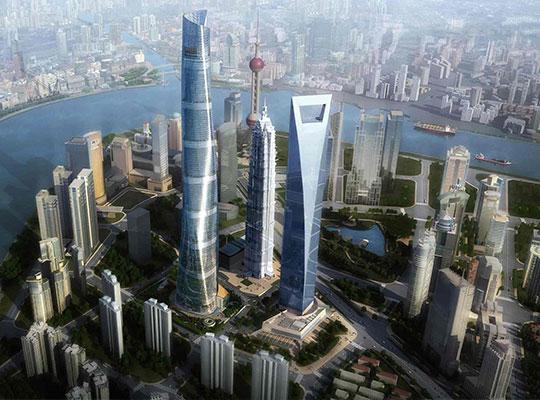 上海第一高楼中心大厦